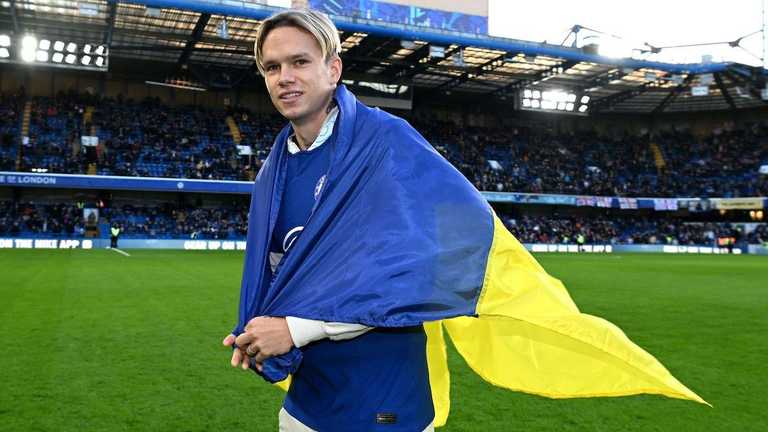 Михаил Мудрик / фото Челси Михаил Мудрик / фото Челси