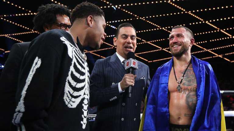 Ломаченко и Хейни / фото Top Rank Ломаченко и Хейни / фото Top Rank