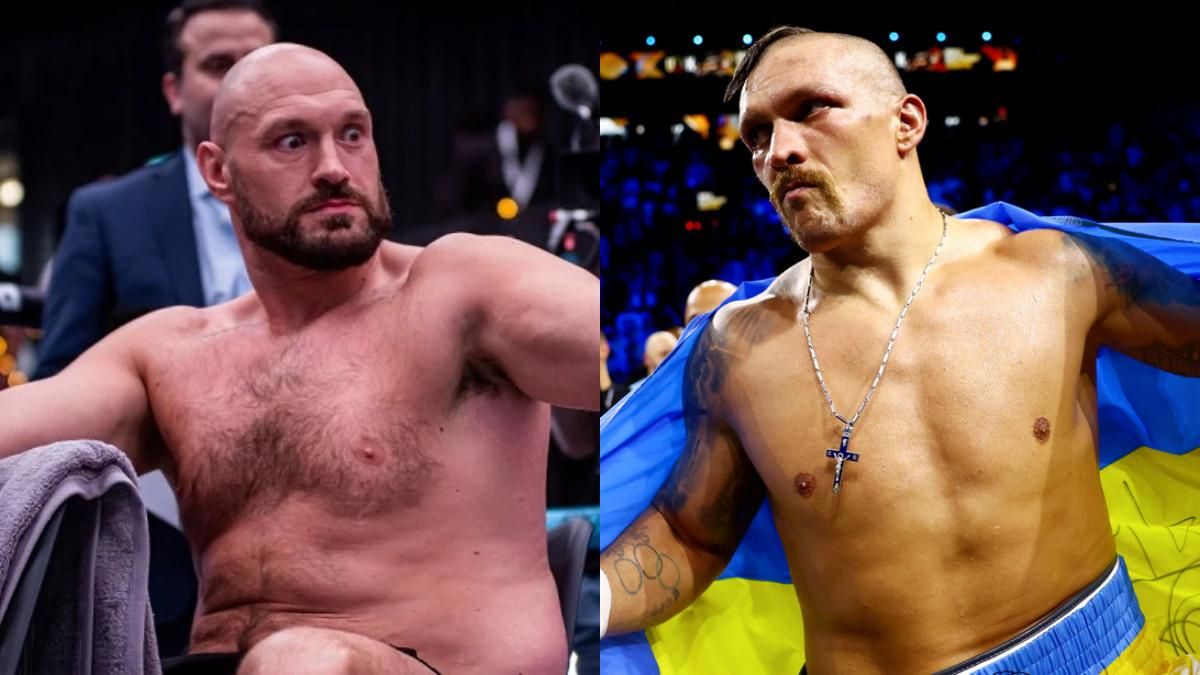 Ф'юрі та Усик / колаж Спорт 24