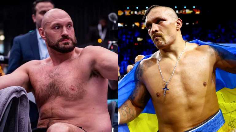 Ф'юрі та Усик / колаж Спорт 24 Ф'юрі та Усик / колаж Спорт 24