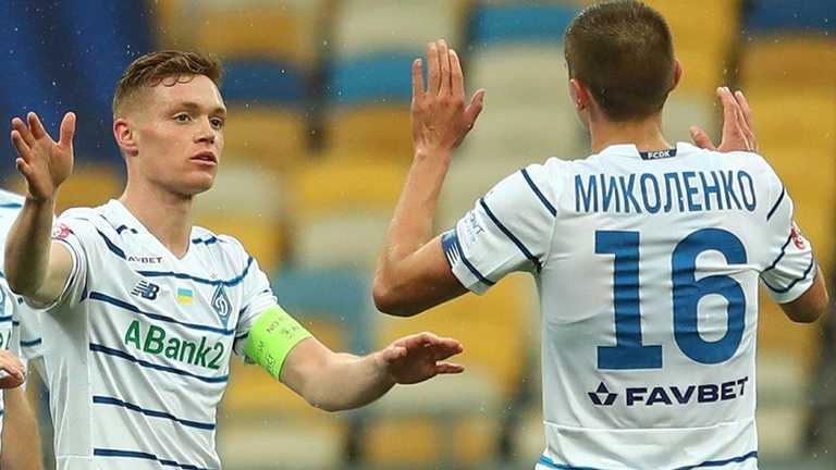 Циганков та Миколенко / фото Динамо Циганков та Миколенко / фото Динамо