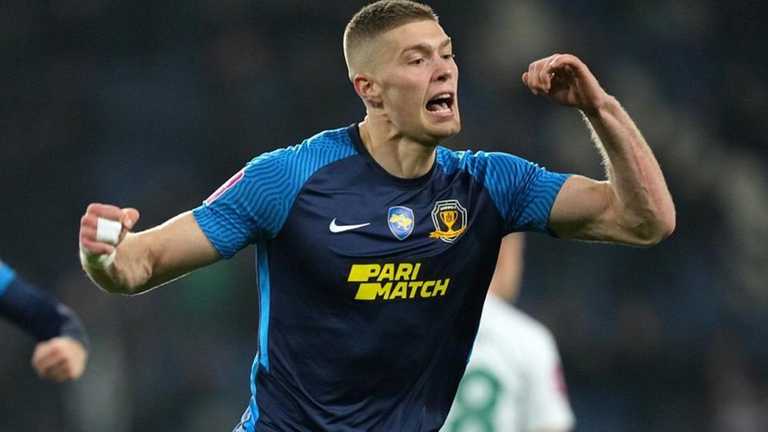 Артем Довбик / фото СК Дніпро-1 Артем Довбик / фото СК Дніпро-1