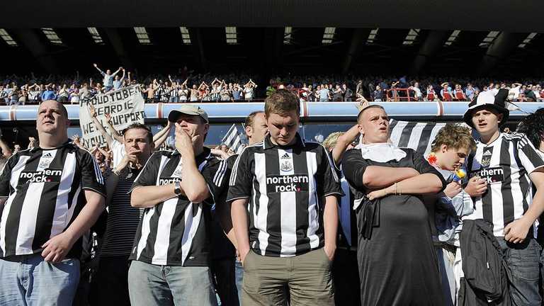 Фанати Ньюкасла / Фото з відкритих джерел Фанати Ньюкасла / Фото з відкритих джерел