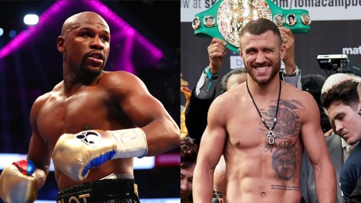 Мейвезер та Ломаченко / колаж Спорт 24