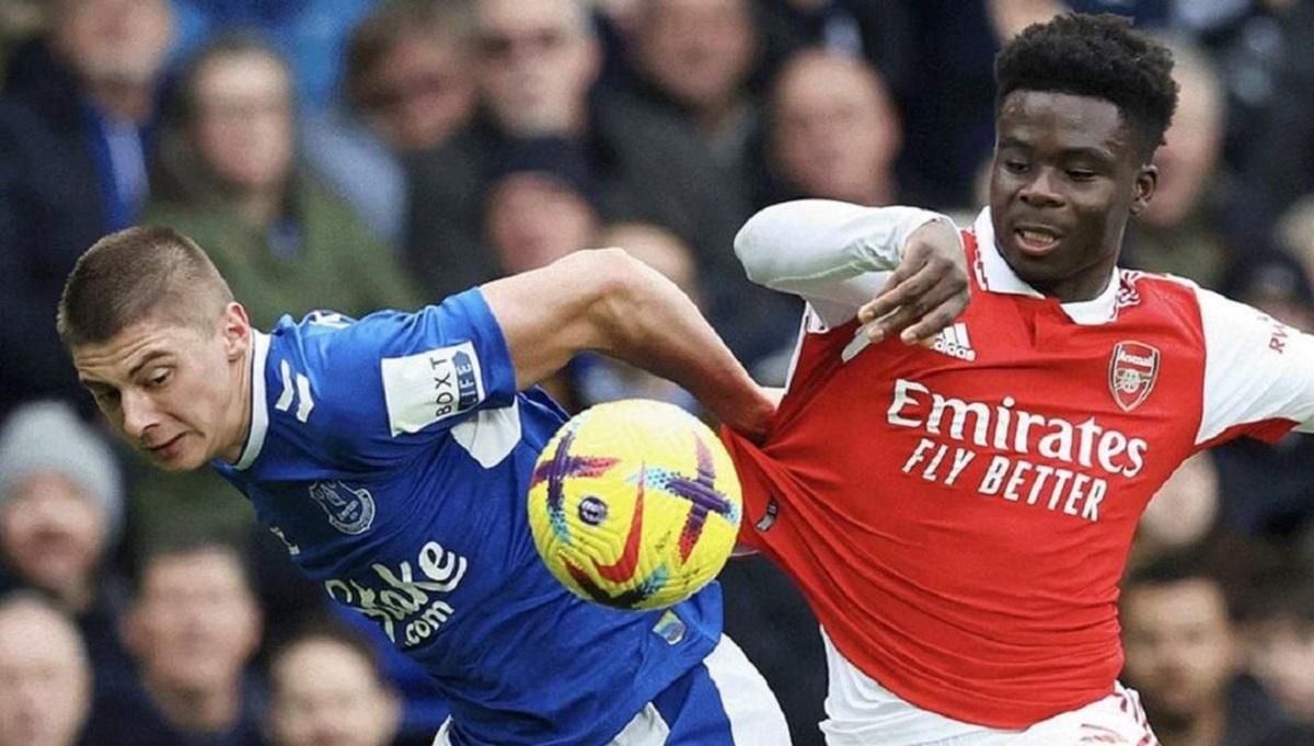 Эвертон – Арсенал / Фото из Twitter