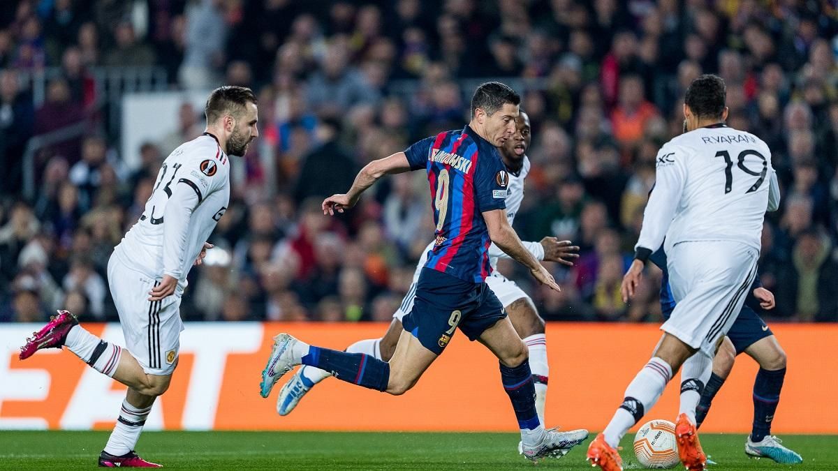 Барселона – Манчестер Юнайтед – 2:2 16 02 2023 / Фото с Twitter