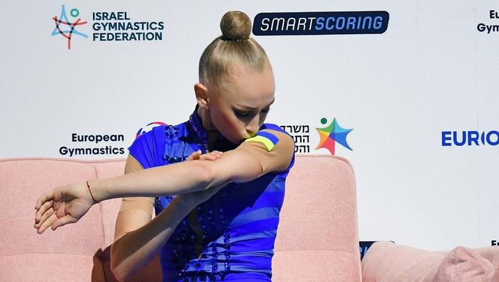 Дві українки підійнялися на подіум Гран-прі з художньої гімнастики