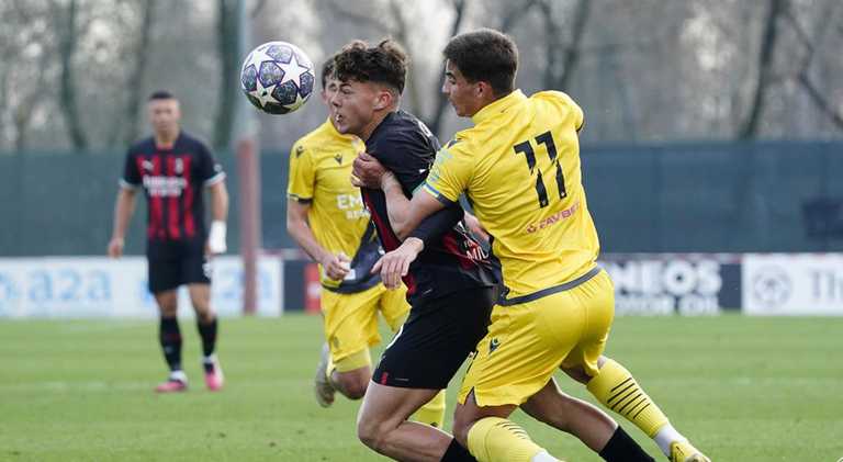 Мілан U-19 – Рух U-19: результат і огляд матчу в 1/8 фіналу Юнацької ліги УЄФА / фото ФК Мілан Мілан U-19 – Рух U-19: результат і огляд матчу в 1/8 фіналу Юнацької ліги УЄФА / фото ФК Мілан