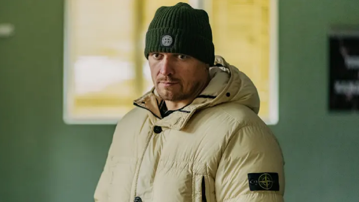 Александр Усик в боксерском зале Алексея Джуньковского / Фото Андрей Ющак