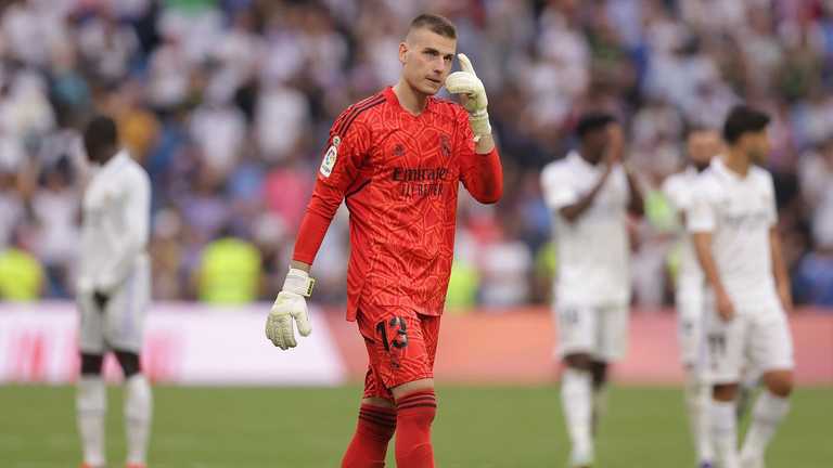 Андрей Лунин / фото ФК Реал Андрей Лунин / фото ФК Реал