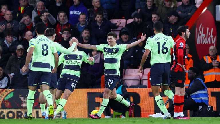 Ман Сіті переміг Борнмут / фото AFP Ман Сіті переміг Борнмут / фото AFP