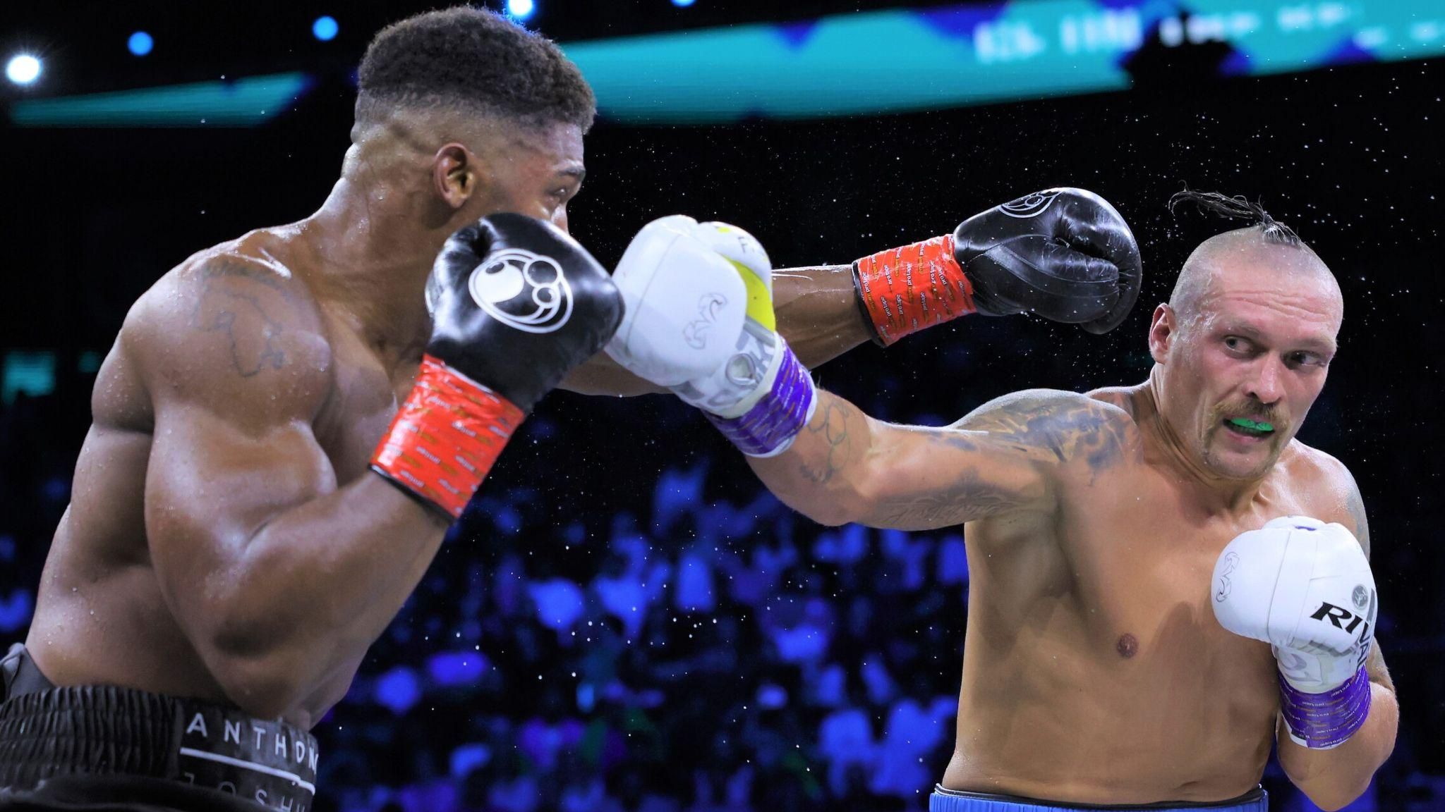 Усик проти Джошуа / фото Sky Sports