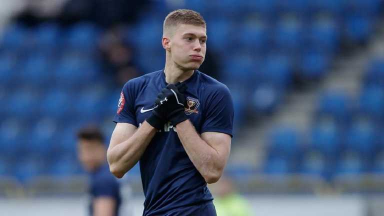 Артем Довбик / Фото СК Днепр-1 Артем Довбик / Фото СК Днепр-1