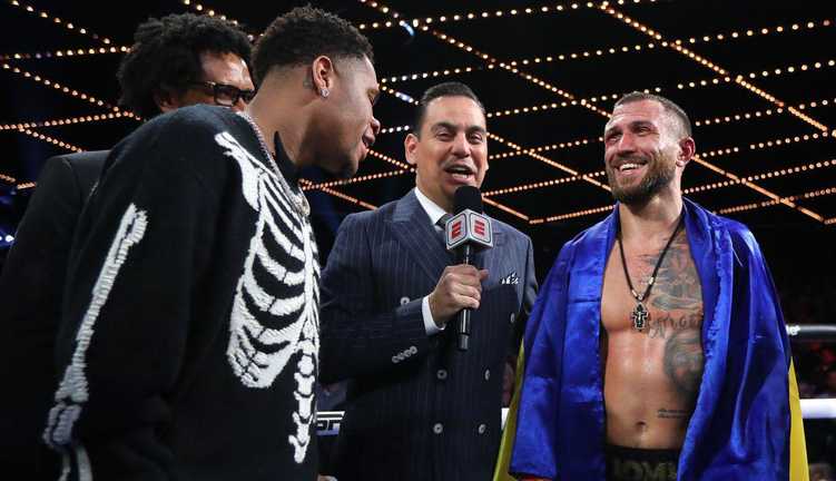 Хейни и Ломаченко / фото Top Rank