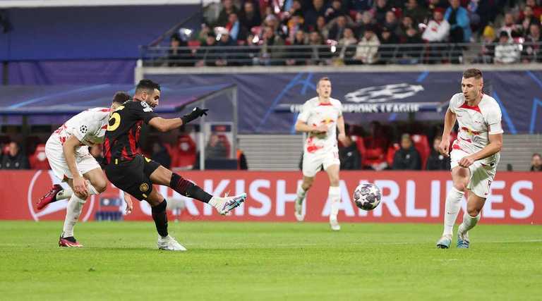 РБ Лейпциг проти в Манчестер Сити / фото AFP РБ Лейпциг проти в Манчестер Сити / фото AFP