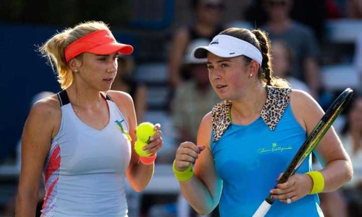 Киченок и Остапенко / фото WTA Киченок и Остапенко / фото WTA
