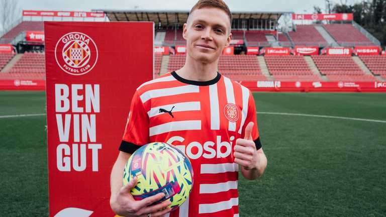 Віктор Циганков / Фото ФК Жирона Віктор Циганков / Фото ФК Жирона