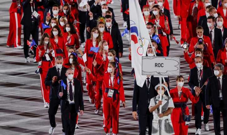 Российские олимпийцы / фото ZUMA PRESS