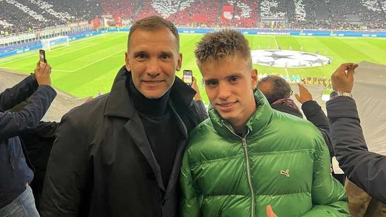 Андрей Шевченко с сыном / Фото Instagram Андрей Шевченко с сыном / Фото Instagram