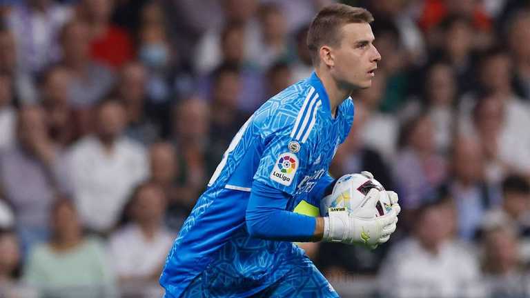 Андрій Лунін / фото ФК Реал Андрій Лунін / фото ФК Реал