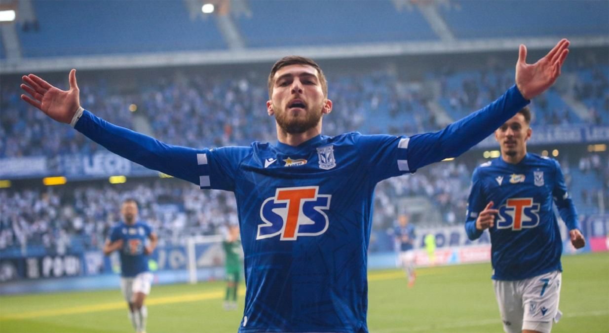 Георгій Цітаішвілі / Фото ФК Лех