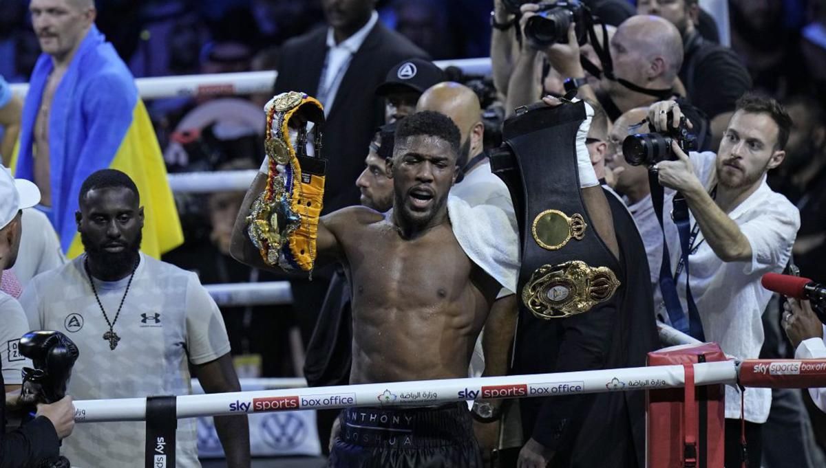 Ентоні Джошуа / фото DAZN