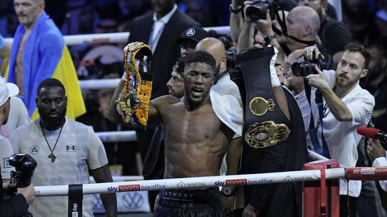 Ентоні Джошуа / фото DAZN Ентоні Джошуа / фото DAZN