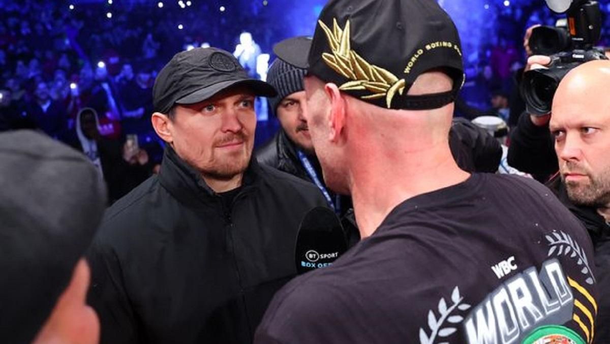 Усик – Фьюри / Фото Queensberry Promotions