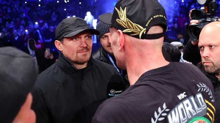 Усик – Фьюри / Фото Queensberry Promotions Усик – Фьюри / Фото Queensberry Promotions