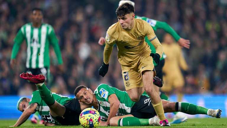 Барселона проти Бетіса / фото з соцмереж Барселона проти Бетіса / фото з соцмереж