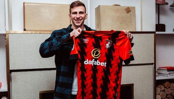 Забарний обрав ігровий номер у Борнмуті