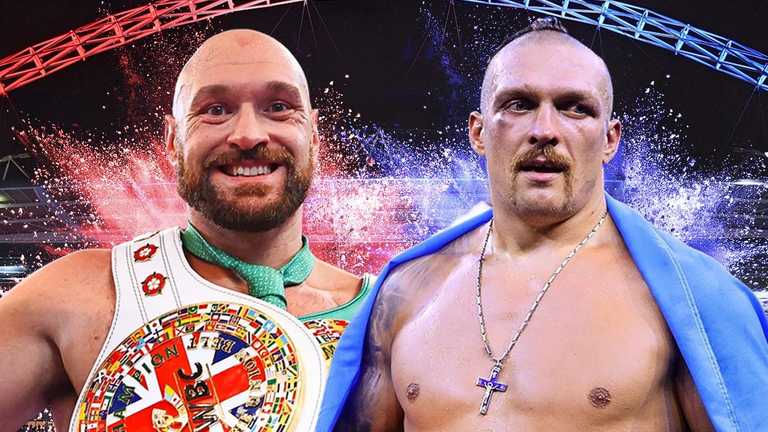 Ф'юрі проти Усика / Колаж The Sun Ф'юрі проти Усика / Колаж The Sun