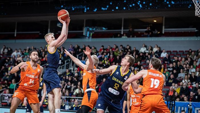 Украина одолела Нидерланды в последнем матче отбора на ЧМ-2023 по баскетболу, но не едет на Мундиаль