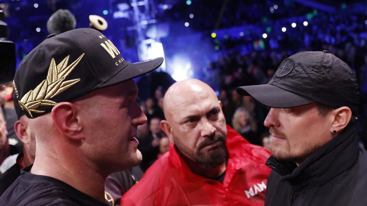 Фьюри и Усик / фото из открытых источников Фьюри и Усик / фото из открытых источников