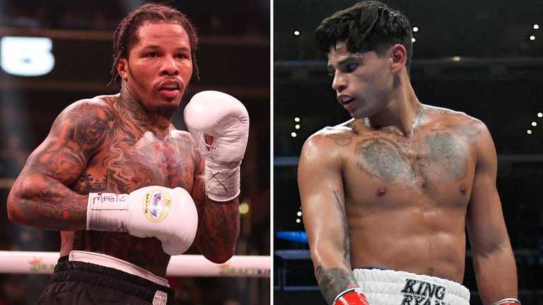 Джервонта Дэвис и Райан Гарсия / Коллаж The Irish Sun Джервонта Дэвис и Райан Гарсия / Коллаж The Irish Sun