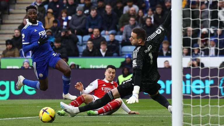 Арсенал победил Лестер / фото AFP Арсенал победил Лестер / фото AFP