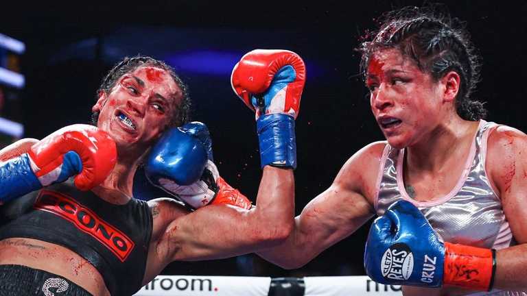 Серрано – Крус / Фото Matchroom Boxing Серрано – Крус / Фото Matchroom Boxing