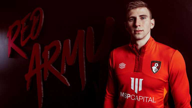 Ілля Забарний / Фото ФК Борнмут Ілля Забарний / Фото ФК Борнмут