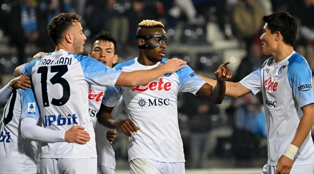 Емполі – Наполі – 0:2 / Звіт матчу 25 02 2023 / Фото AFP Емполі – Наполі – 0:2 / Звіт матчу 25 02 2023 / Фото AFP