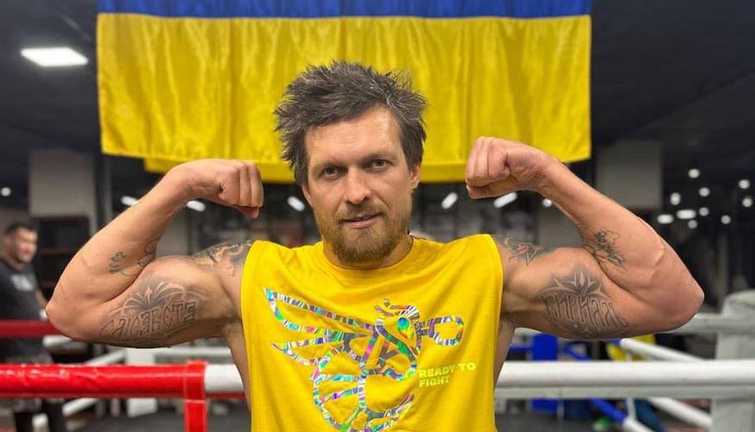 Олександр Усик / фото з соцмереж Олександр Усик / фото з соцмереж