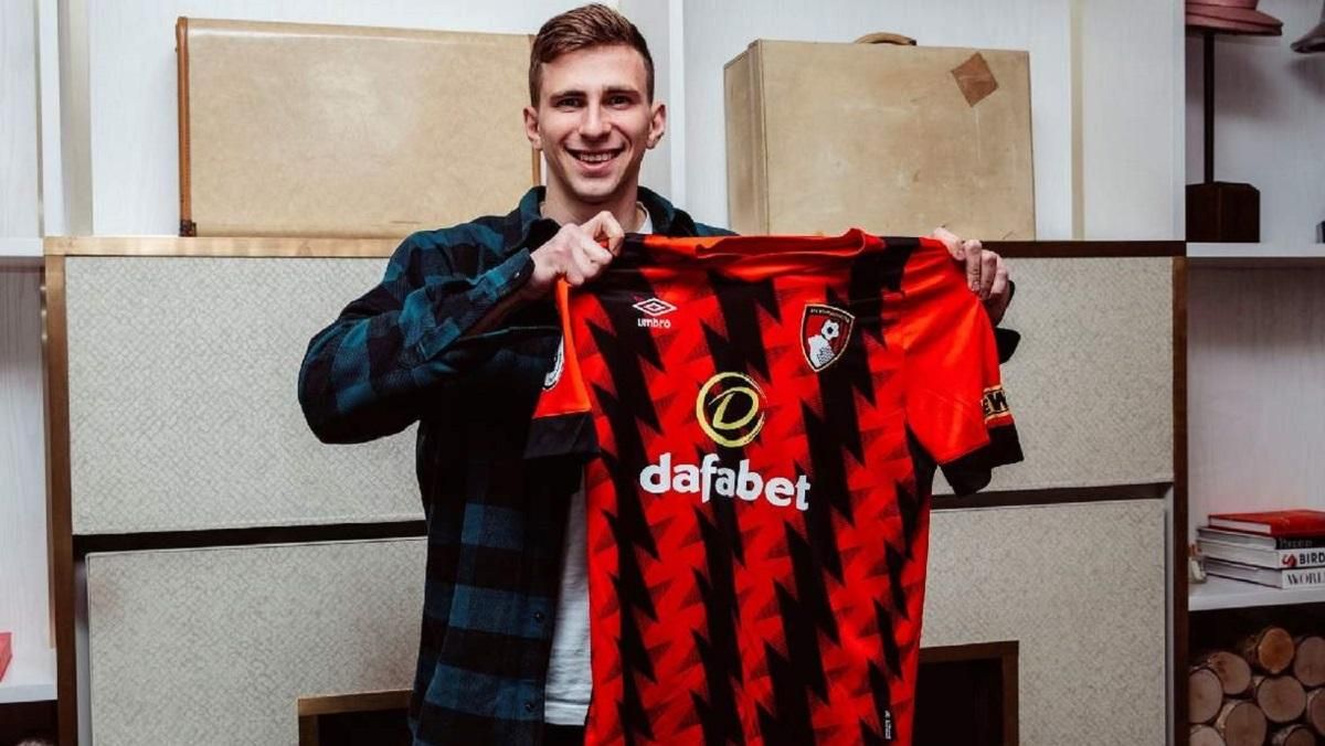 Ілля Забарний / Фото ФК Борнмут