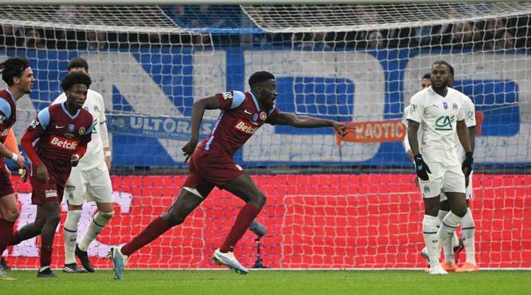 Марсель вилетів з Кубка Франції / фото AFP Марсель вилетів з Кубка Франції / фото AFP