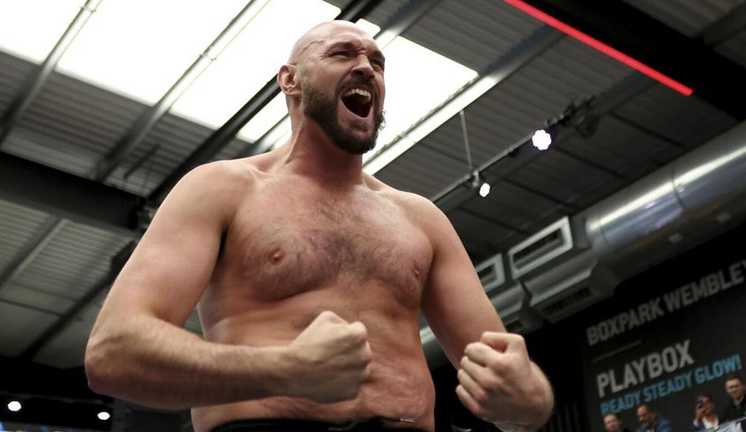 Тайсон Ф’юрі / фото з соцмереж Тайсон Ф’юрі / фото з соцмереж