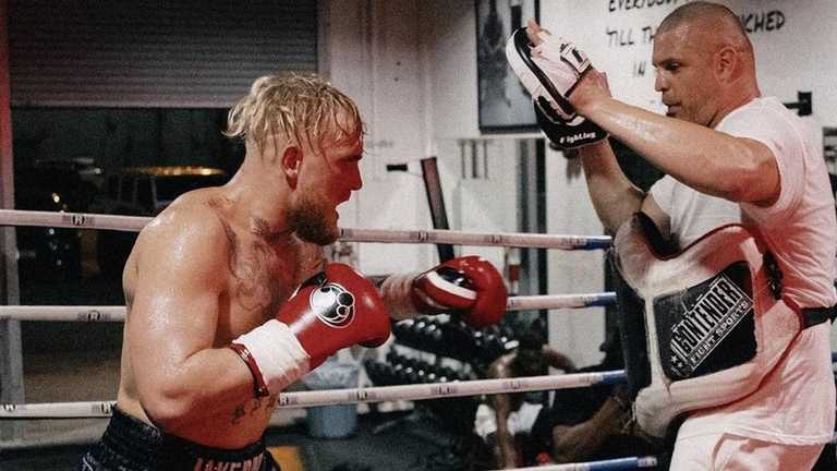 Тренування Джейка Пола / фото з відкритих джерел Тренування Джейка Пола / фото з відкритих джерел