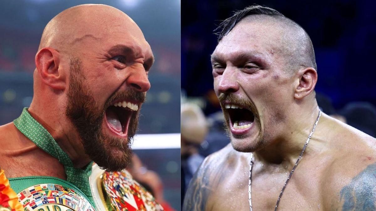 Ф'юрі та Усик / фотоколаж з відкритих джерел