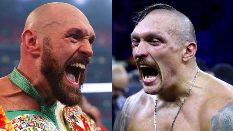 Фьюри и Усик / фотоколлаж из открытых источников Фьюри и Усик / фотоколлаж из открытых источников