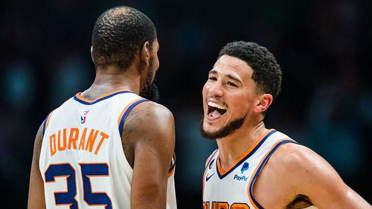 Дюрент і Букер / Фото НБА Дюрент і Букер / Фото НБА