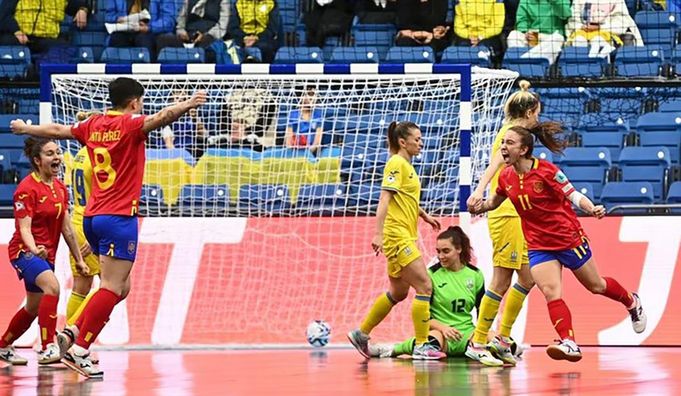 Сборная Украины впервые в истории завоевала серебро женского Евро по футзалу