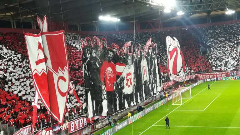 Ультрас Црвеной Звезды / фото из открытых источников Ультрас Црвеной Звезды / фото из открытых источников