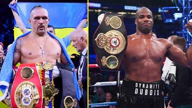 Усик – Дюбуа / Колаж talkSPORT Усик – Дюбуа / Колаж talkSPORT